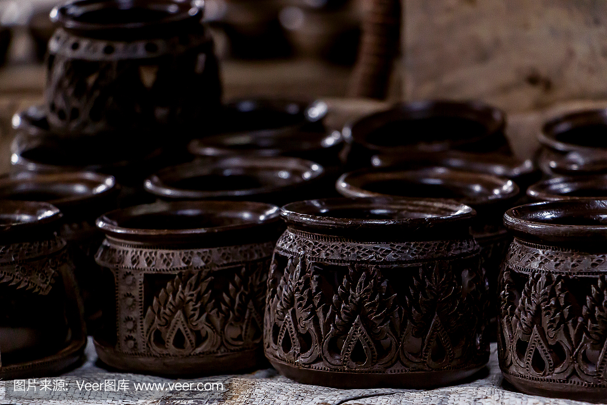 传统的陶器陶器